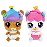 Cupping and Muffping plush toys
