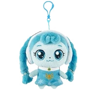 Okeydokeyping plush keychain