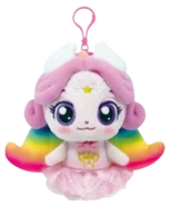Auroraping plush keychain