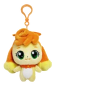 Tidyping plush keychain