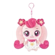Flora Heartsping plush keychain