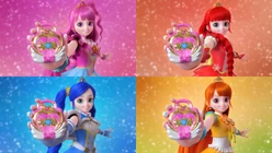 Season 3 princesses catching Teeniepings