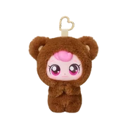 Cubby Heartsping plush keyring