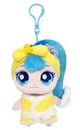 Scrubping plush keychain
