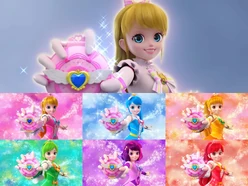 Season 1 princesses catching Teeniepings