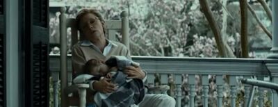 An aged Daisy takes care of Benjamin