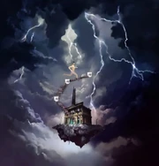 Close Encounter's Stage design during the transition of Stages 10-1 to 10-3.