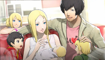 Catherine and Vincent with their kids.