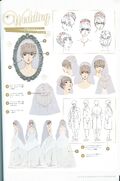 Katherine's and Vincent's wedding clothes from Venus Mode Art Book.