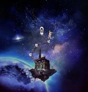 Close Encounter's Stage design during the transition of Stage 10-4.