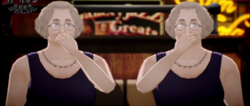 The twins shocked when Jonny punches Vincent in Full Body.