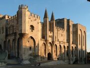 Façade du Palais des Papes