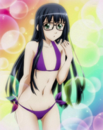 Aoi's purple bikini