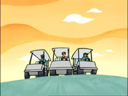 S1E20 - Chasing the cats with a golf cart