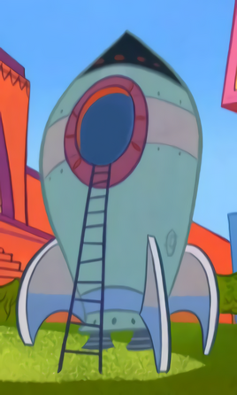 Cereal Box Toy Rocket