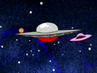 The Aliens' UFO