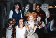 Bombalurina backstage, 1995