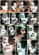 Alonzo White Makeup Collage