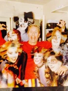 Cassandra backstage, London 1996