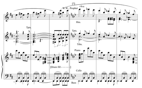 Overture Jellicle theme sheet music 5