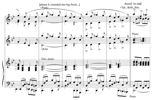 Overture Jellicle theme sheet music 6