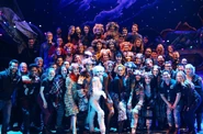 Cast with Celine Dion