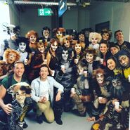 Cast Backstage UK Tour 2016