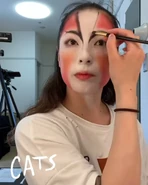 Bomba Yamazaki Makeup Process Fukuoka 2021 Backstage 02.jpg (536 KB) Haruka Yamazaki