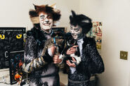 Carby Misto Joshua Burrage Robbie Nicholson with cats.jpg (103 KB) Joshua Burrage (Carbuckety) and Robbie Nicholson (Mistoffelees)