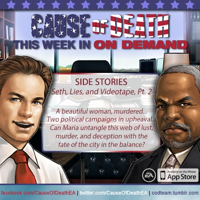 Seth, Lies, and Videotape, Part 2 | Cause of Death Wiki | Fandom