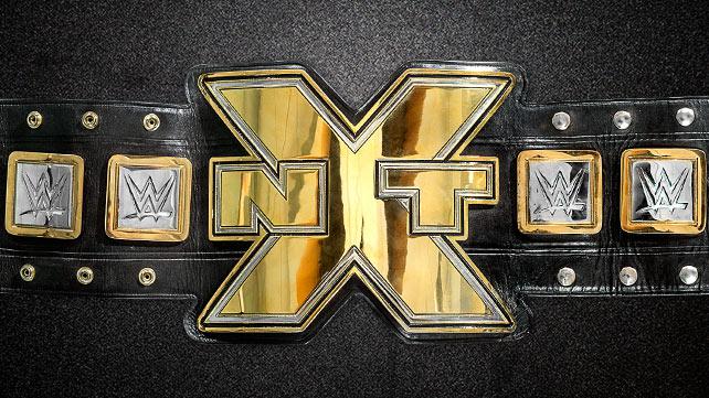 wwe nxt championship belt