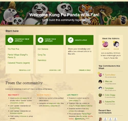 Exemple d'una Pàgina Comunitària actualitzada.