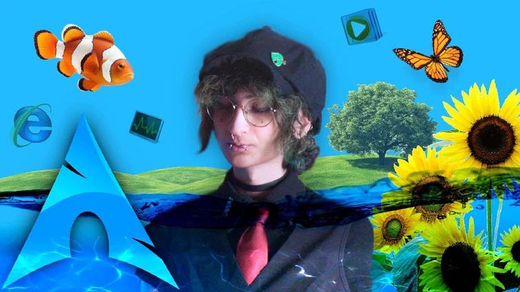 Making Linux look Frutiger Aero