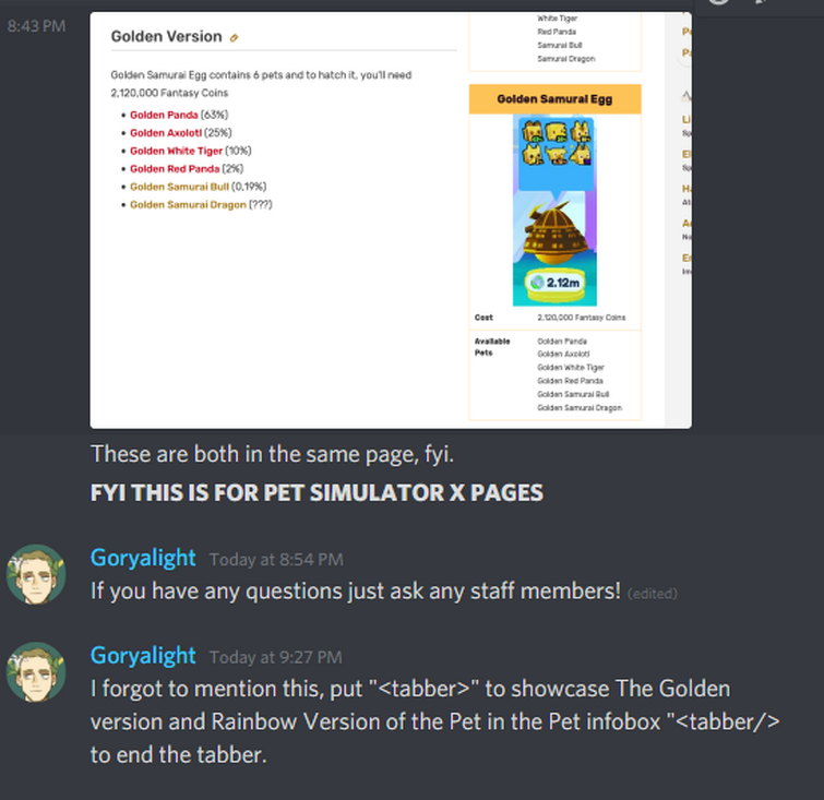 Reposting this here, join the Discord if you haven't!