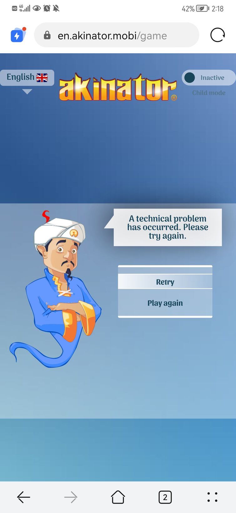 Download do APK de Akinator The Web Genie para Android