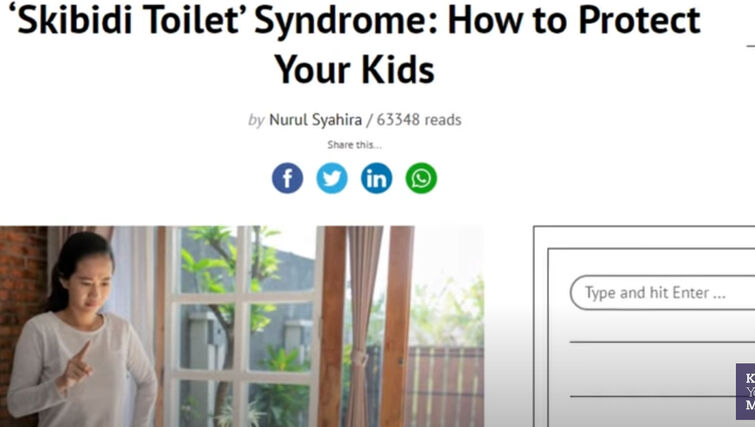 Skibidi Toilet' Syndrome: How to Protect Your Kids