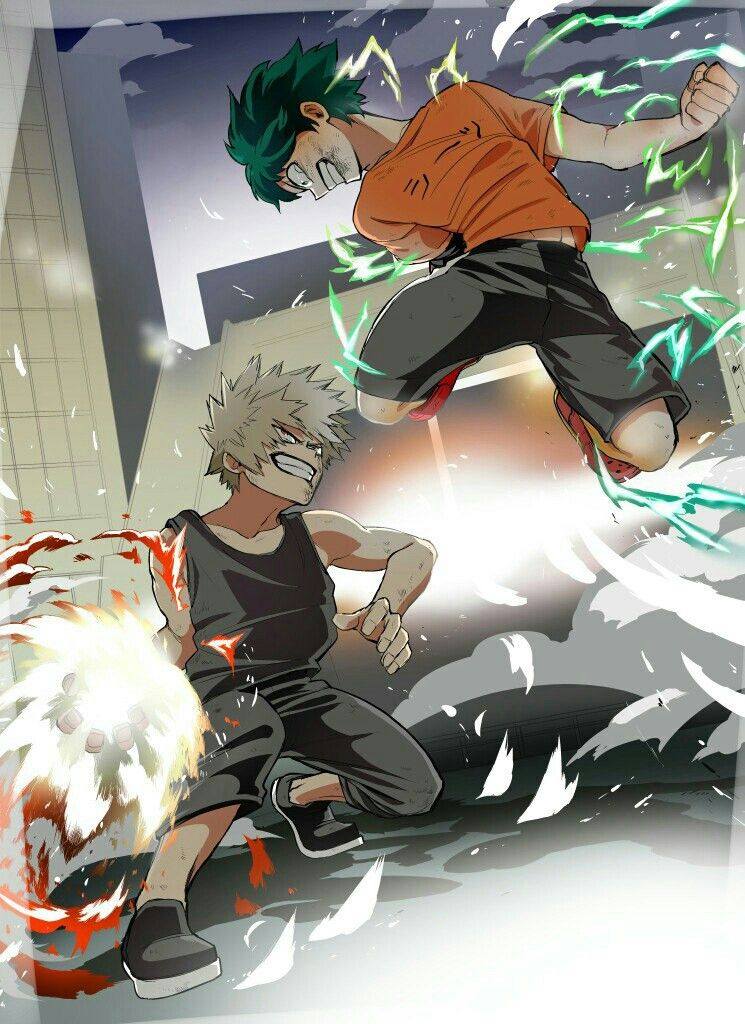 Newest 37 Deku Anime Fighting Drawing 0749