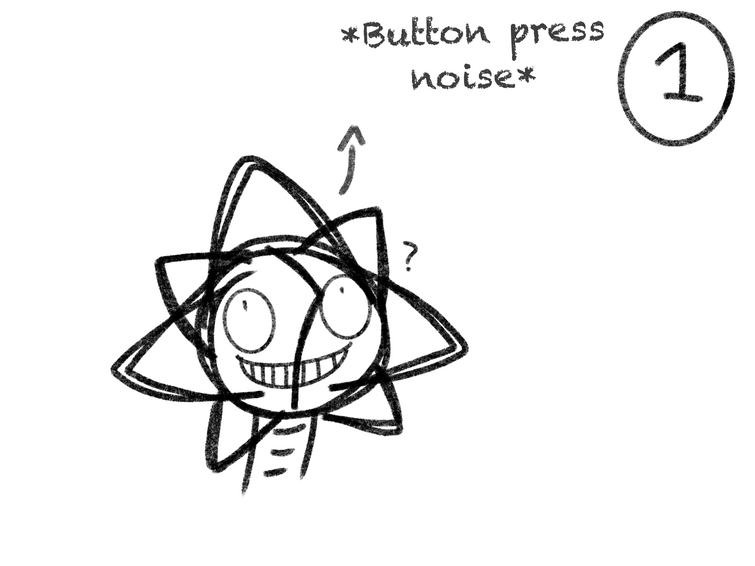 A comic thing I’m probably never going to finish because school has me ...