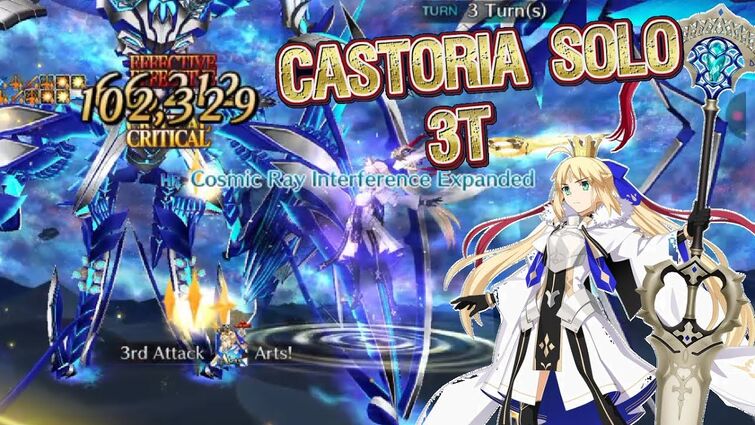 【FGO】 ORT 『3 TURNS SOLO』 ft. Artoria Caster (Castoria)