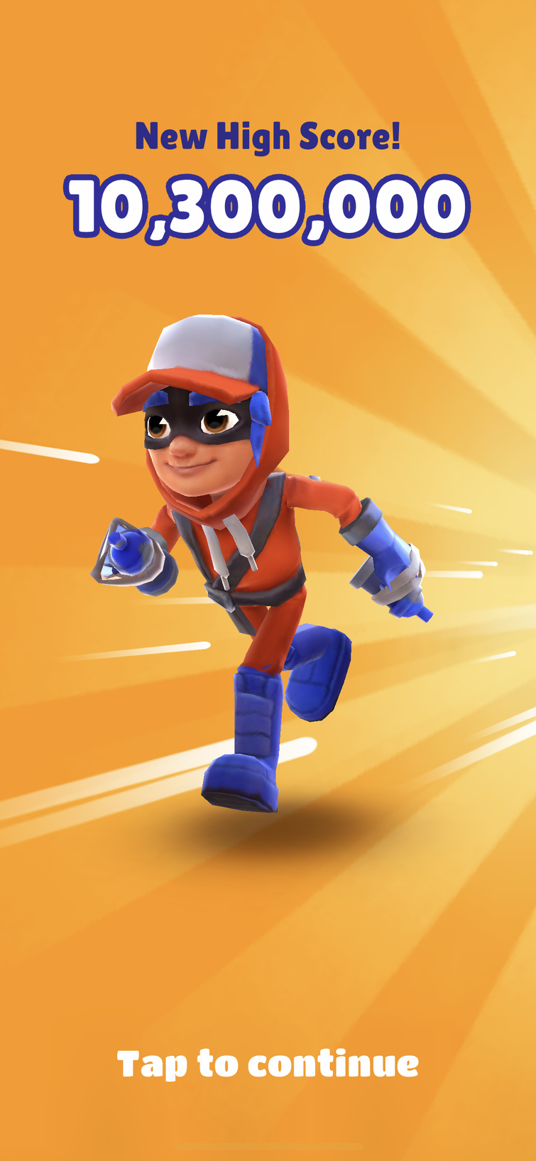 Subway Surfers > Conta Subway Surfers recorde 23m