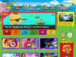 CBeebies Websites: Fun and Games Screenshot