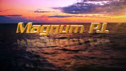 Magnum PI (2018) titlecard