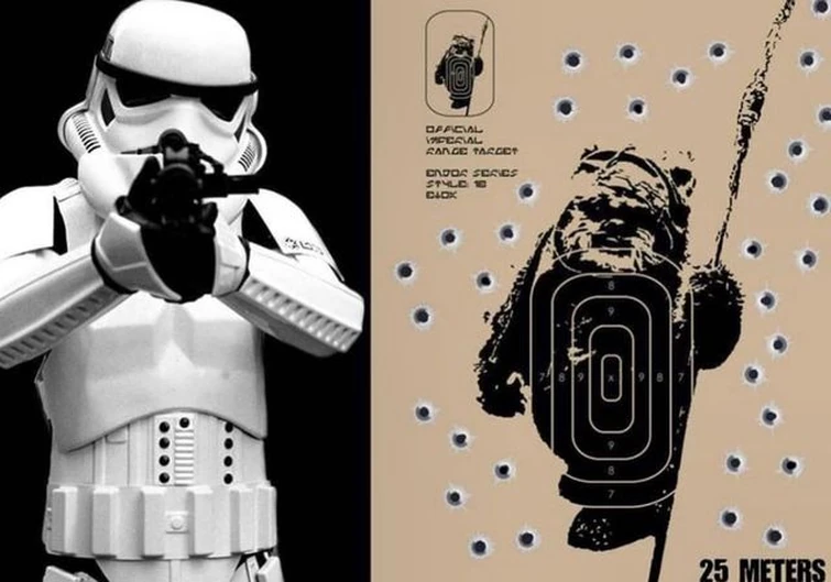 Tactical Hyve on Instagram: "Don’t shoot like Storm Troopers…Train.  #accuracy #precision #stormtroopers #stormtrooper #starwars #marksmanship #pewpew #train #training #improvement #firearmstraining #shooting #miss #bangbang #inagalaxyfarfaraway #shooti...