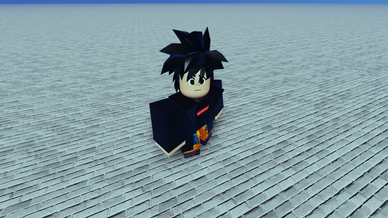 Drip goku in roblox, Goku