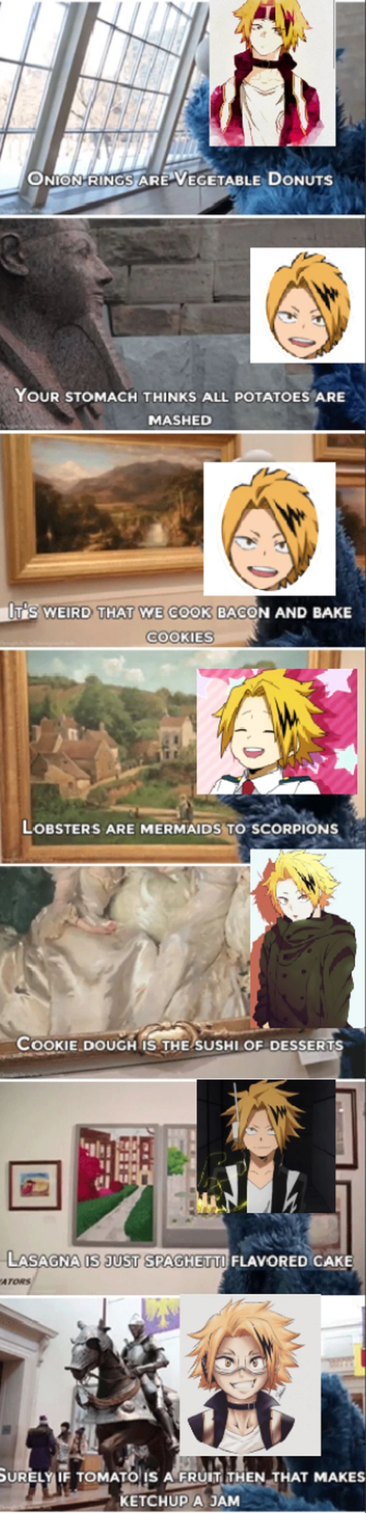 Tonight's Aesthetics: Just The Facts With Denki Kaminari. | Fandom