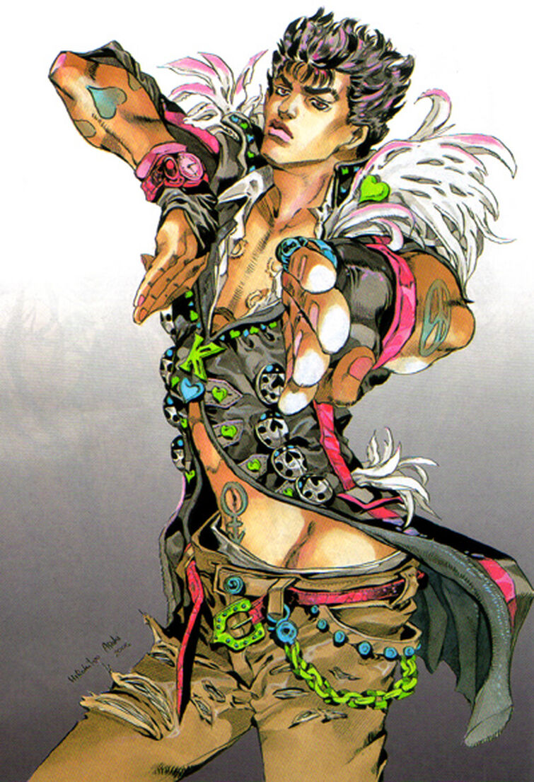 Kenshiro drawn by Araki Fandom