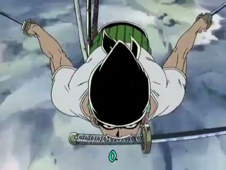 Choke de Haki del rey conquistador Monkey d. luffy VS Roronoa zoro.