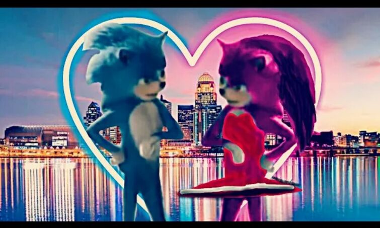 sonic e amy no filme