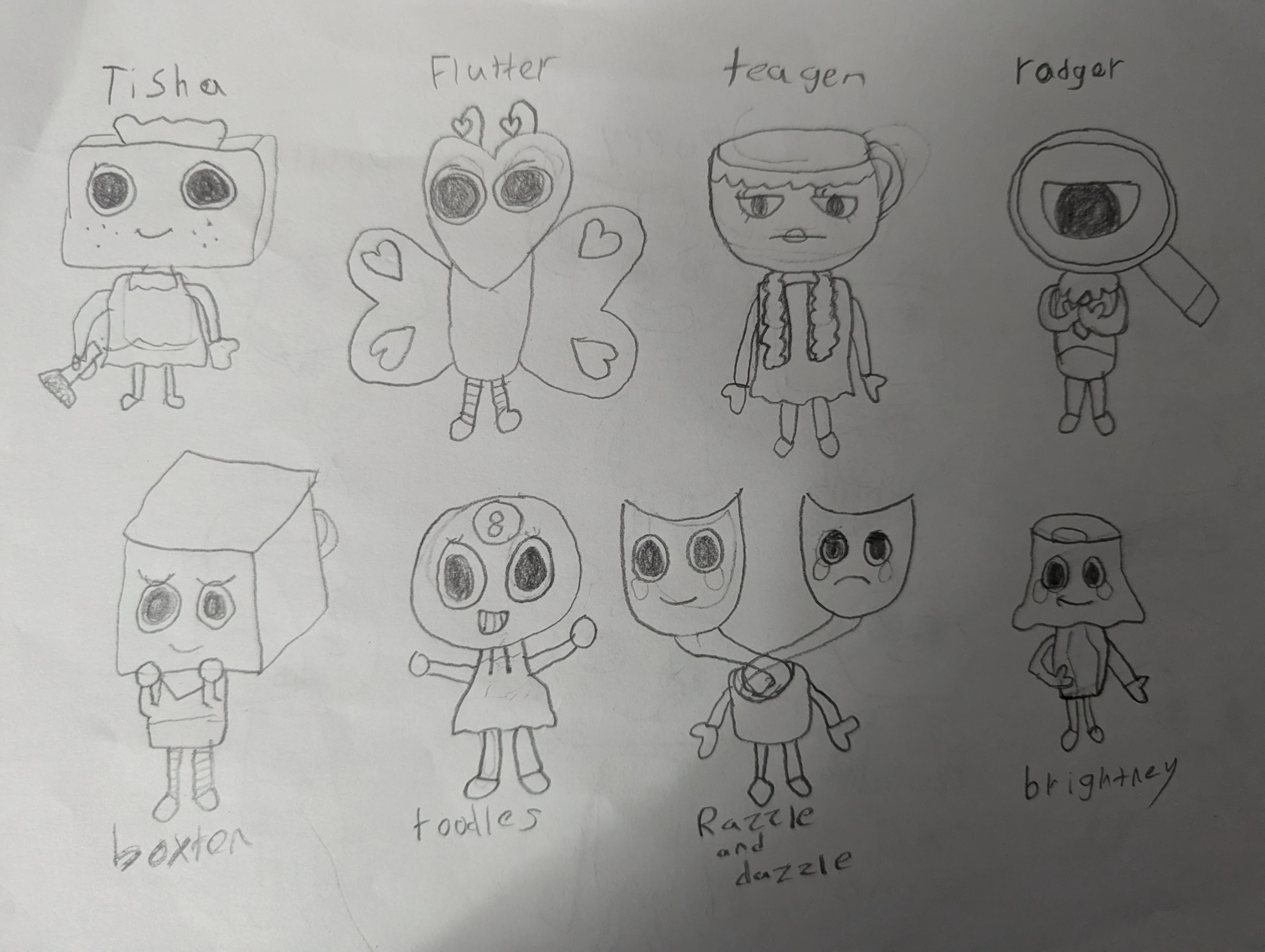 Trying to draw The Playable Characters From Memory Pt 2 | Fandom