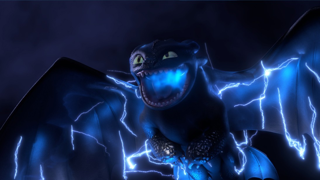 toothless blue fire